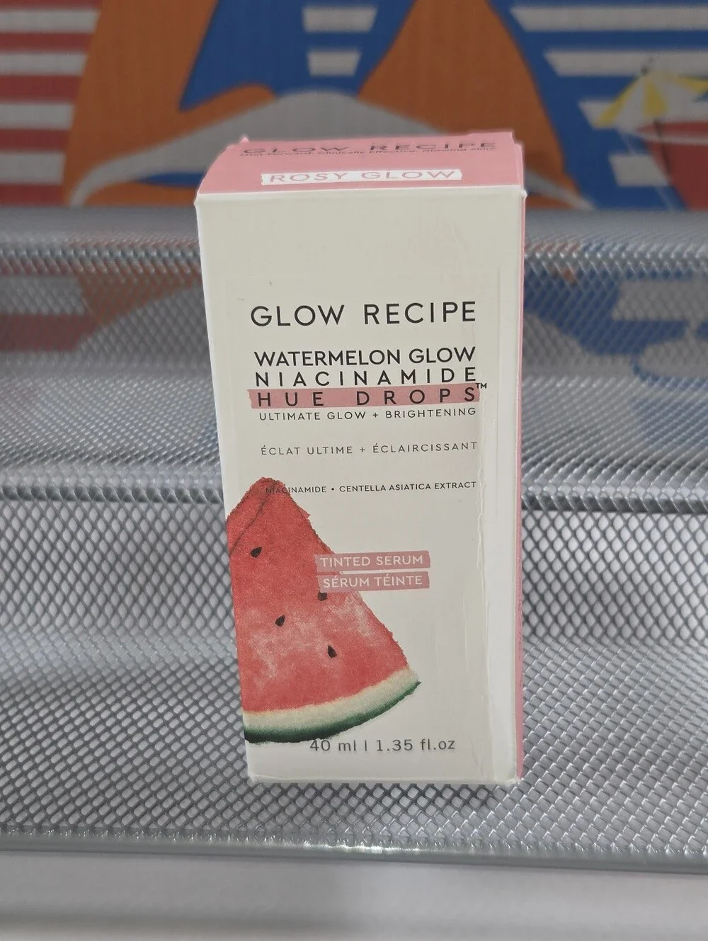 Glow Recipe Watermelon Niacinamide Hue Drops Rosy-Glow 1.35 Oz